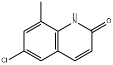 6-chloro-8-methylquinolin-2(1H)-one Structure