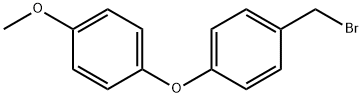 JR-13608, 1-(4-Methoxyphenoxy)-4-(bromomethyl)benzene Structure