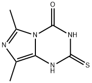 Imidazo[1,5-a]-1,3,5-triazin-4(1H)-one, 2,3-dihydro-6,8-dimethyl-2-thioxo- Structure