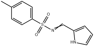 Benzenesulfonamide, 4-methyl-N-(1H-pyrrol-2-ylmethylene)- Structure