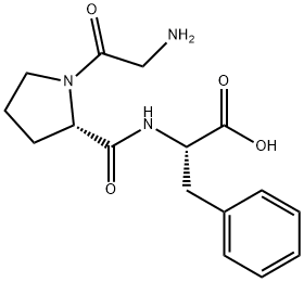 L-Phenylalanine, glycyl-L-prolyl- Structure