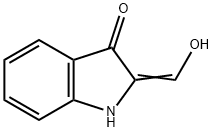 3H-Indol-3-one,1,2-dihydro-2-(hydroxymethylene)-(9CI) 구조식 이미지