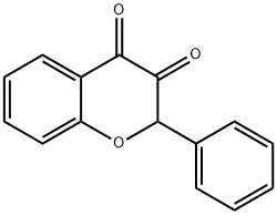 2-Phenylchroman-3,4-dione Structure