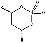 1,3,2-Dioxathiane, 4,6-dimethyl-, 2,2-dioxide, cis- (9CI) Structure