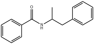 Benzamide, N-(1-methyl-2-phenylethyl)- Structure