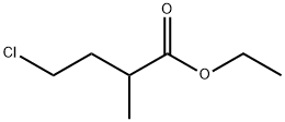 Butanoic acid, 4-chloro-2-methyl-, ethyl ester 구조식 이미지