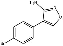 4-(4-bromophenyl)-1,2-oxazol-3-amine Structure