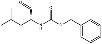 Carbamic acid, N-[(1R)-1-formyl-3-methylbutyl]-, phenylmethyl ester 구조식 이미지