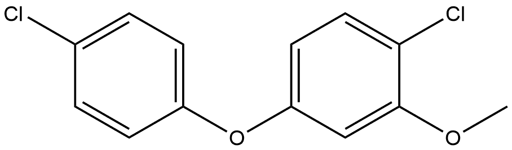 1-Chloro-4-(4-chlorophenoxy)-2-methoxybenzene Structure