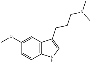 1H-Indole-3-propanamine, 5-methoxy-N,N-dimethyl- Structure