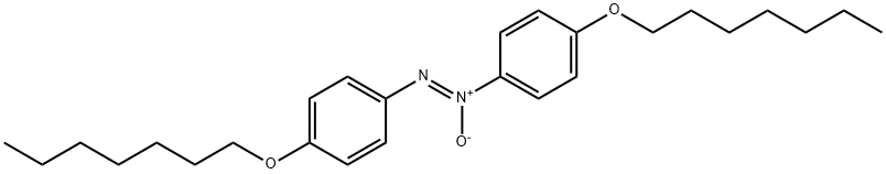 Diazene, 1,2-bis[4-(heptyloxy)phenyl]-, 1-oxide, (1Z)- 구조식 이미지