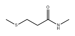 Propanamide, N-methyl-3-(methylthio)- Structure