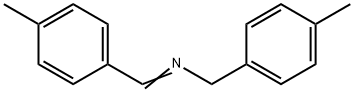Benzenemethanamine, 4-methyl-N-[(4-methylphenyl)methylene]- 구조식 이미지
