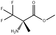 methyl (S)-2-amino-3,3,3-trifluoro-2-methylpropanoate 구조식 이미지