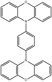 10H-Phenoxazine, 10,10'-(1,4-phenylene)bis- Structure