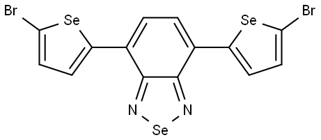 4,7-Bis(5-bromoselenophene-2-yl)-2,1,3-benzoselenadiazole Structure