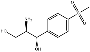 1,3-Propanediol, 2-amino-1-[4-(methylsulfonyl)phenyl]-, [S-(R*,S*)]- (9CI) Structure