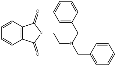 N-(2-dibenzylamino-ethyl)-phthalimide Structure