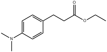 Benzenepropanoic acid, 4-(dimethylamino)-, ethyl ester Structure