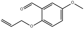 Benzaldehyde, 5-methoxy-2-(2-propen-1-yloxy)- Structure