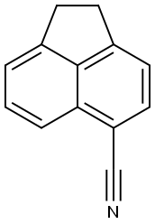 5-Acenaphthylenecarbonitrile, 1,2-dihydro- 구조식 이미지