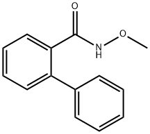 N-methoxy-[1,1'-biphenyl]-2-carboxamide 구조식 이미지