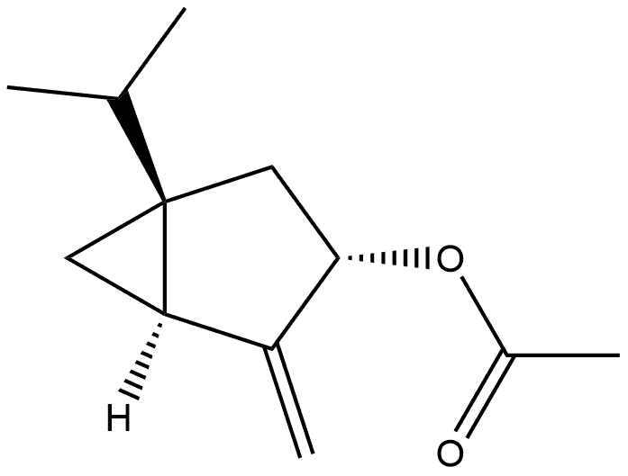 (E)-sabinyl acetate Structure