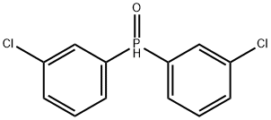 Phosphine oxide, bis(3-chlorophenyl)- Structure