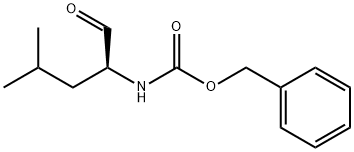 Carbamic acid, N-[(1S)-1-formyl-3-methylbutyl]-, phenylmethyl ester Structure