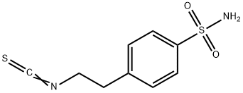 Benzenesulfonamide, 4-(2-isothiocyanatoethyl)- Structure