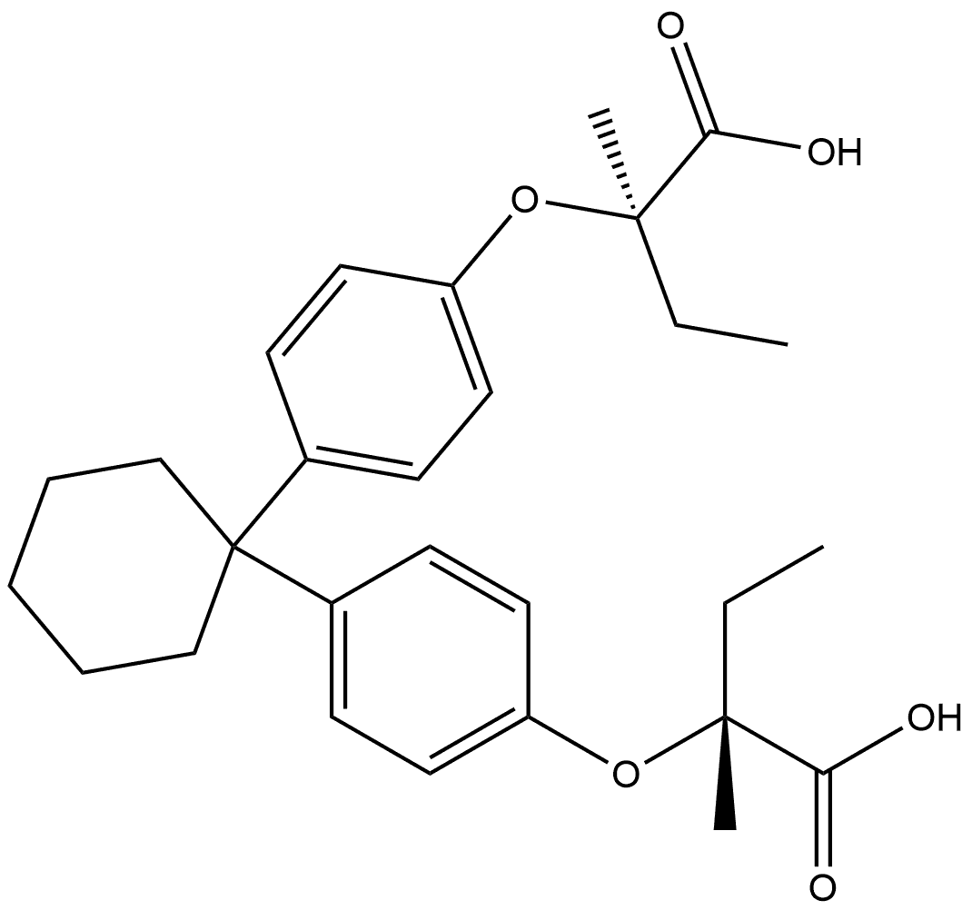 clinofibrate Structure