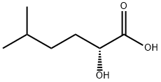 Hexanoic acid, 2-hydroxy-5-methyl-, (2R)- Structure