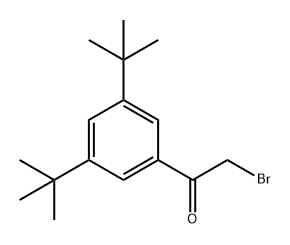 Ethanone, 1-[3,5-bis(1,1-dimethylethyl)phenyl]-2-bromo- 구조식 이미지