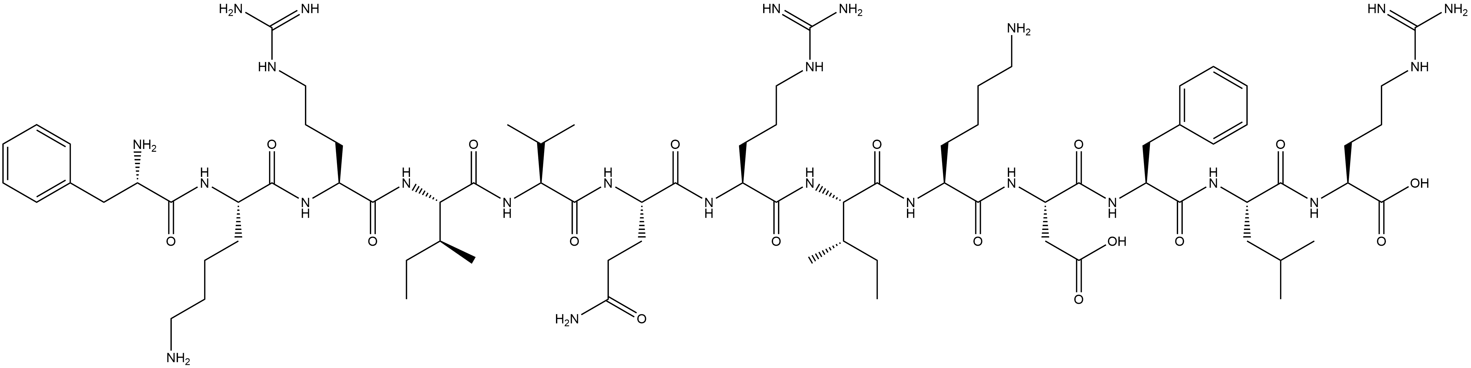 LL-37 FK-13 Structure