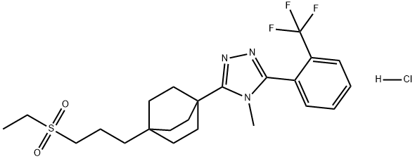 MK-0736 hydrochloride Structure