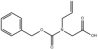 Glycine, N-[(phenylmethoxy)carbonyl]-N-2-propen-1-yl- 구조식 이미지