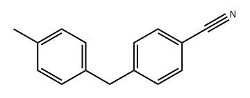 Benzonitrile, 4-[(4-methylphenyl)methyl]- Structure