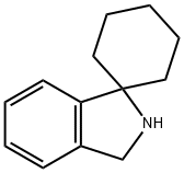 Spiro[cyclohexane-1,1'-[1H]isoindole], 2',3'-dihydro- Structure