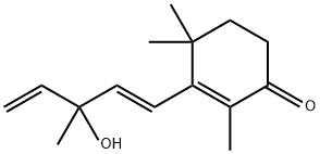 2-Cyclohexen-1-one, 3-[(1E)-3-hydroxy-3-methyl-1,4-pentadien-1-yl]-2,4,4-trimethyl- Structure