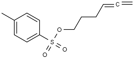 4,5-Hexadien-1-ol, 1-(4-methylbenzenesulfonate) Structure