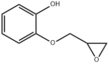 Phenol, 2-(2-oxiranylmethoxy)- Structure