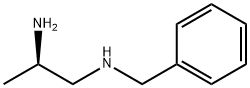 1,2-Propanediamine, N1-(phenylmethyl)-, (R)- (9CI) Structure