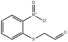 Acetaldehyde, 2-[(2-nitrophenyl)thio]- Structure