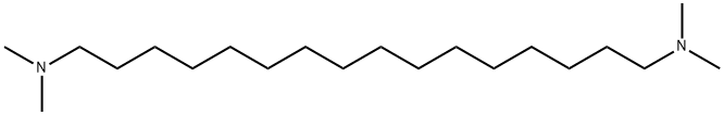 1,16-Hexadecanediamine, N1,N1,N16,N16-tetramethyl- Structure