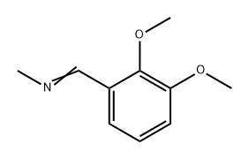 Methanamine, N-[(2,3-dimethoxyphenyl)methylene]- 구조식 이미지