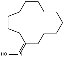 Cyclotridecanone, oxime 구조식 이미지