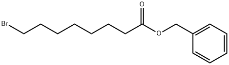 Octanoic acid, 8-bromo-, phenylmethyl ester Structure