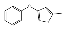 Isoxazole, 5-methyl-3-phenoxy- Structure