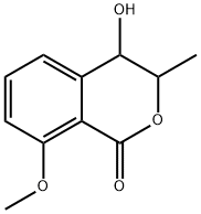 1H-2-Benzopyran-1-one, 3,4-dihydro-4-hydroxy-8-methoxy-3-methyl- Structure