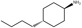 Cyclohexanamine, 4-butyl-, trans- Structure